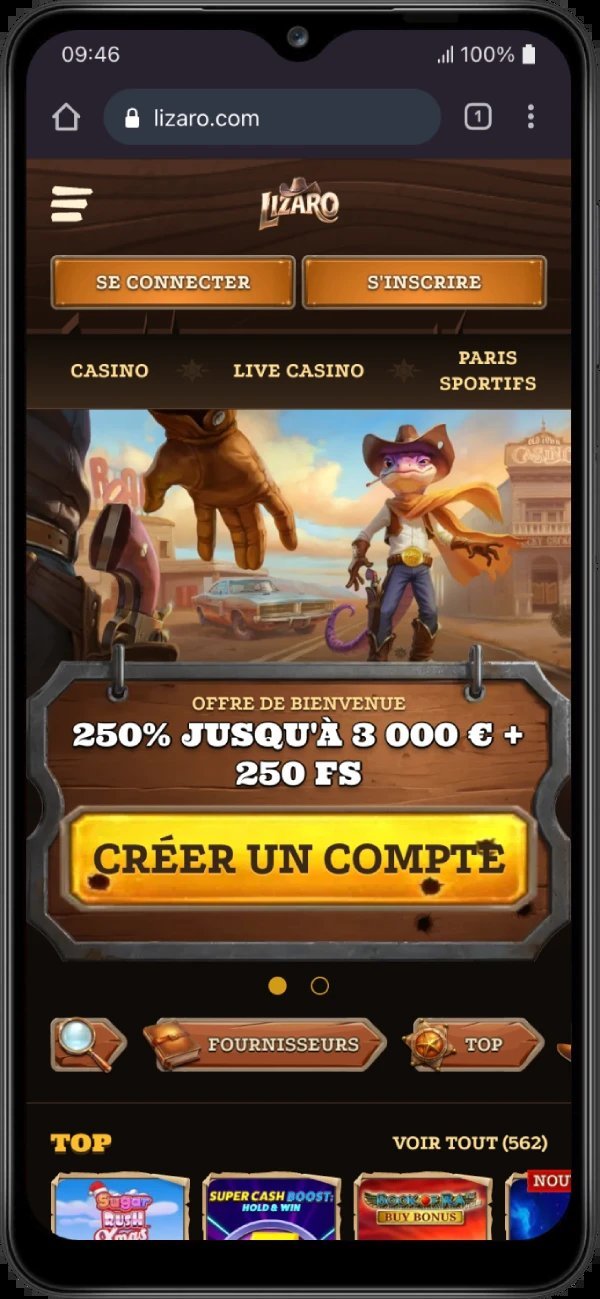 Image: Découvrez le Nouveau Lizaro Casino en Ligne : Bonus et Jeux à Gagner